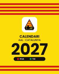 Calendari provisional AAL Catalunya IFAA-TAI